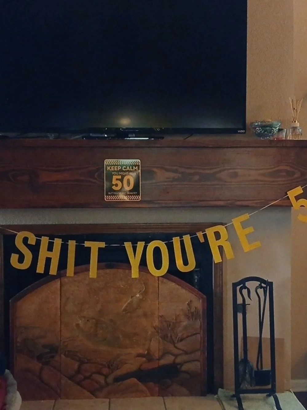 50th Birthday Party Decor